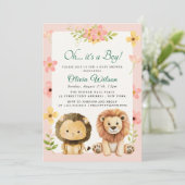 “Wow!” Groene Safari Kaart (Staand voorkant)