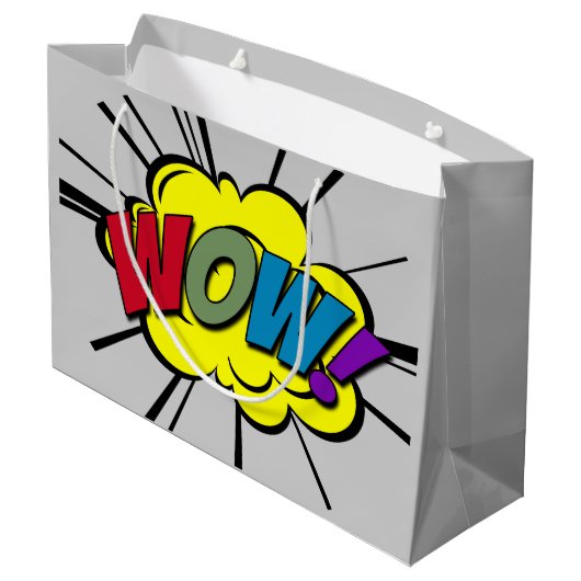 WOW! GROOT CADEAUZAKJE (Achterkant Gekanteld)