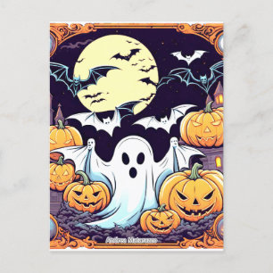 Wow Halloween Thrill Briefkaart