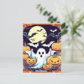 Wow Halloween Thrill Briefkaart (Staand voorkant)