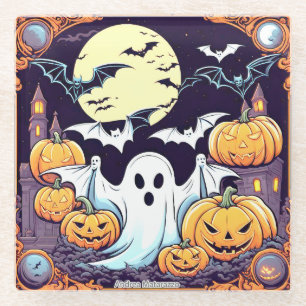 Wow Halloween Thrill Glazen Onderzetter