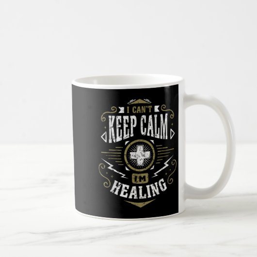 Wow Healer I Can't Keep Calm I'm Gaming  Koffiemok (Rechts)