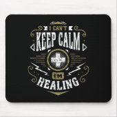 Wow Healer I Can't Keep Calm I'm Gaming  Muismat (Voorkant)