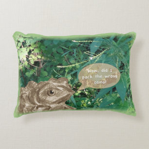 Wow! Heb ik de verkeerde camo ingepakt? 12 x 16 in Accent Kussen