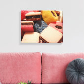 WOW. Herinner je deze Snoepjes nog? Canvas Afdruk (Insitu (Woonkamer))