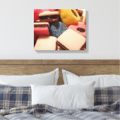 WOW. Herinner je deze Snoepjes nog? Canvas Afdruk (Insitu (Slaapkamer))