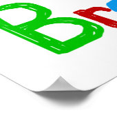 WOW Ik ben een Brother T-shirts en GIfts Poster (Hoek)