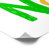 WOW Ik ben een Nana tshirts en geschenken Poster (Hoek)