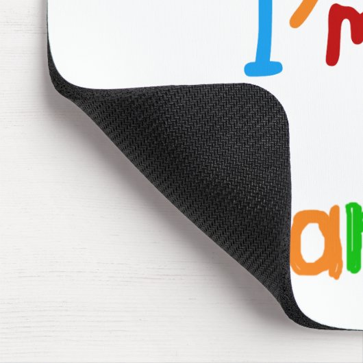 WOW Ik ben een oma T-shirts en geschenken Muismat (Hoek)