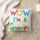 WOW Ik ben een opa T-shirts en geschenken Kussen (Deken)