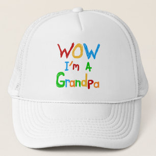 WOW Ik ben een opa T-shirts en geschenken Trucker Pet