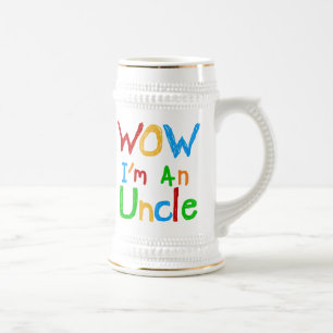 WOW Ik ben oom T-shirts en GIfts Bierpul