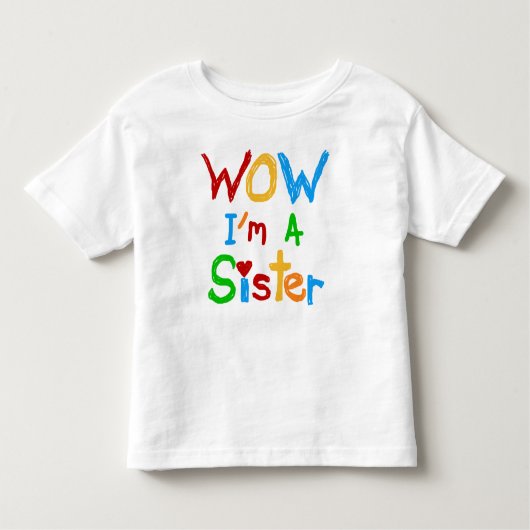 WOW Ik ben zuster T-shirts en GIfts (Voorkant)