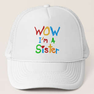 WOW Ik ben zuster T-shirts en GIfts Trucker Pet