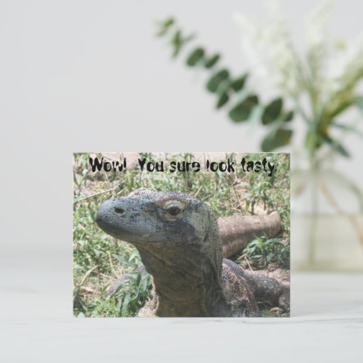 Wow!  Je ziet er wel lekker uit. Briefkaart (Staand voorkant)