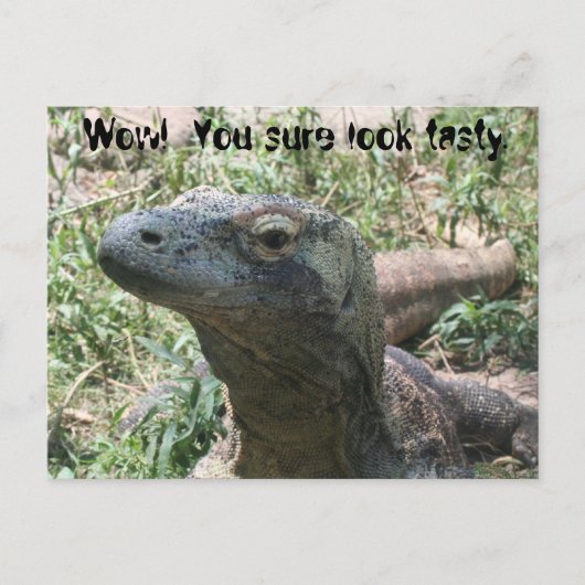 Wow!  Je ziet er wel lekker uit. Briefkaart (Voorkant)