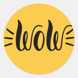 WOW JOURNALING PLANNERS RONDE STICKER