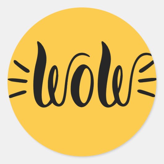 WOW JOURNALING PLANNERS RONDE STICKER (Voorkant)