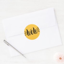 WOW JOURNALING PLANNERS RONDE STICKER