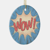 Wow! Keramisch Ornament (Rechts)