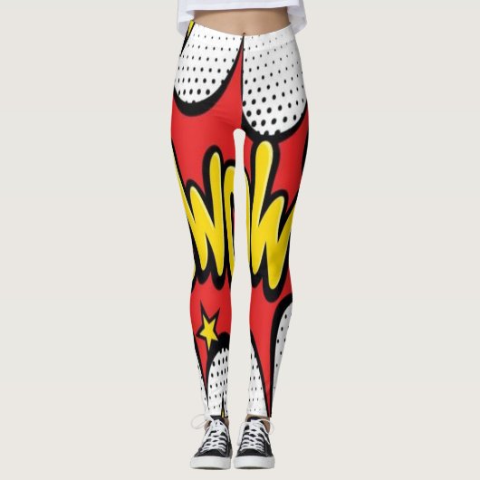 wow leggings (Voorkant)