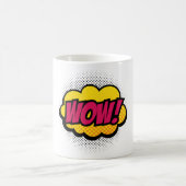 "Wow"-Logo-ontwerp Koffiemok (Center)