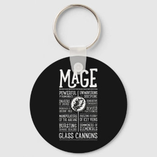 Wow Magiër Role Playing Gamer  Sleutelhanger