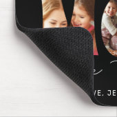 Wow mam Quote Modern Black 6 Foto Collage Muismat (Hoek)