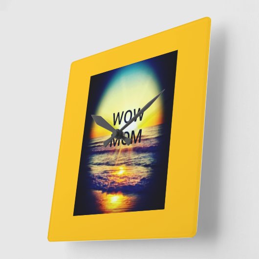 Wow mam wandklok (Hoek)