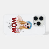 WOW Meisjes Aesthetische iPhone Hoesje | Trendy Gl 15 Pro Case (Achterkant horizontaal)