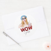 WOW Meisjes Esthetische Sticker | Cute Glitter Mod (Envelop)