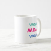Wow Moeder Moederdag Koffiemok (Voorkant rechts)