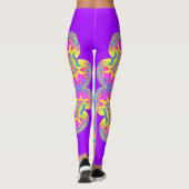 ~ WOW Multicolored  Cute ~ Origineel Leggings (Achterkant)