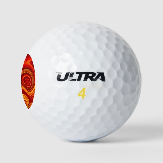 WOW! Ontwerp van heldere golfballen - UNIQUE (Logo)