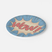 Wow! Papieren Bordje (Gekanteld)