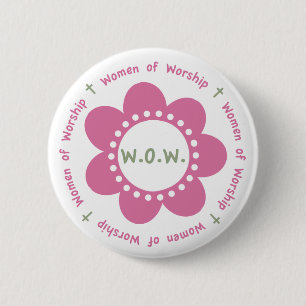 WOW Pin Ronde Button 5,7 Cm