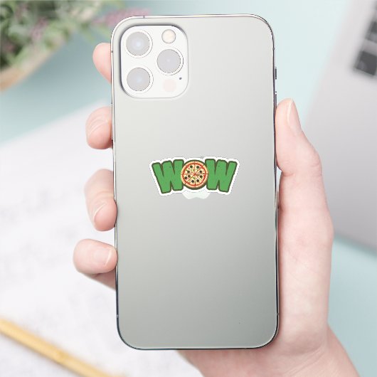 WOW Pizza Sticker (Telefoon)
