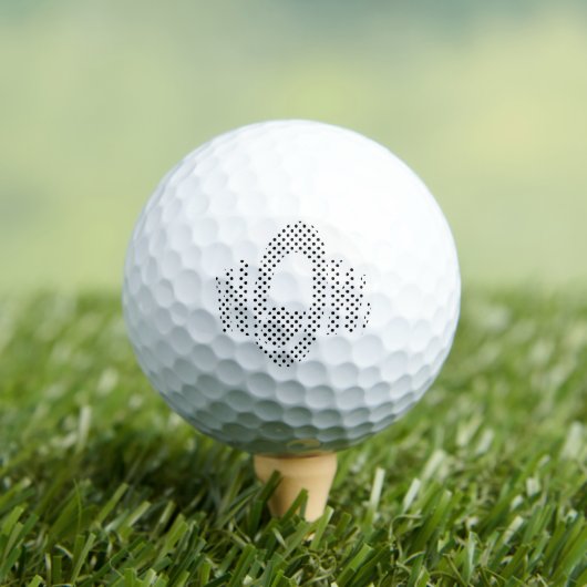 WOW! Pop Art Aangepaste Golfballen - Leuke Comic S (Insitu Shirt)