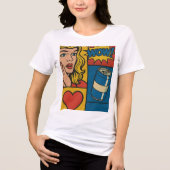 WOW! Pop Love and Soda Tri-Blend Shirt (Voorkant)