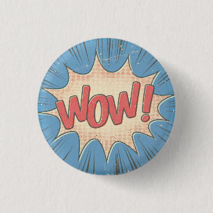 Wow! Ronde Button 3,2 Cm