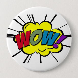 WOW! RONDE BUTTON 4,0 CM