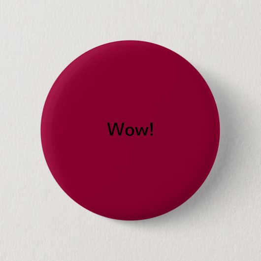 Wow! Ronde Button 5,7 Cm (Voorkant)