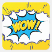 Wow School Sticker (Voorkant)