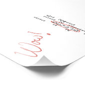 Wow SETI bericht Foto Afdruk (Hoek)