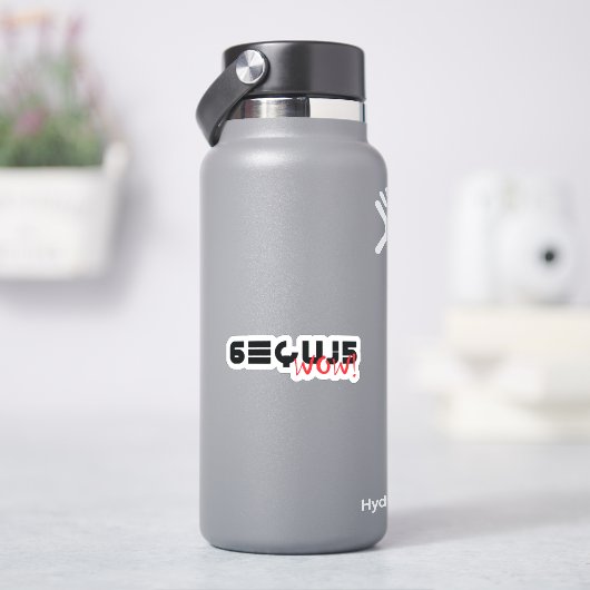 Wow! SETI-signaal 6EQUJ5 8/15/77 Sticker (HydroFlask)