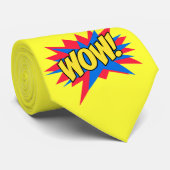 WOW spannend Stropdas (Opgerold)