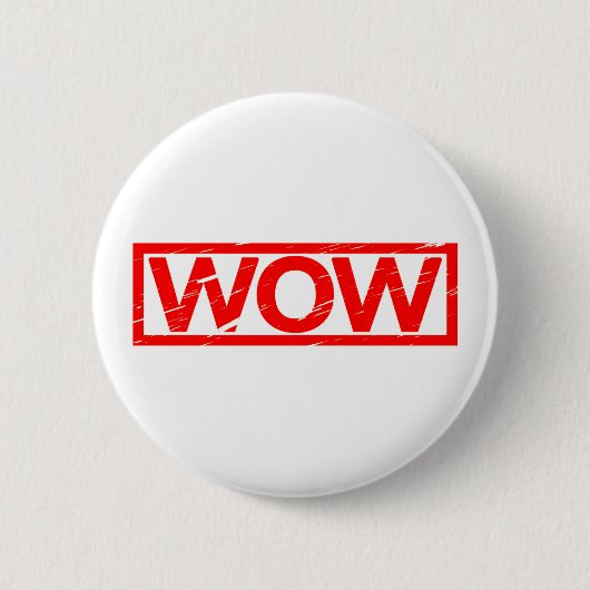 Wow Stempel Ronde Button 5,7 Cm (Voorkant)