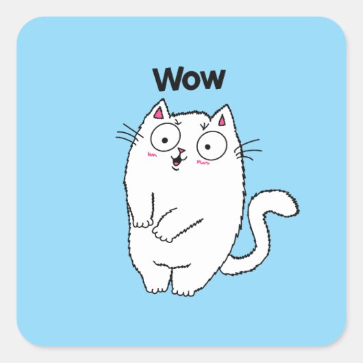 Wow Sticker (Voorkant)