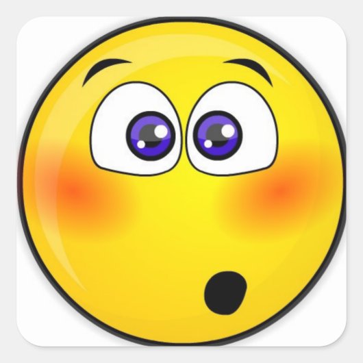 wow sticker imoji (Voorkant)