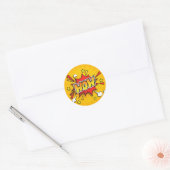 WOW Stripboek Pop Art Sticker (Envelop)